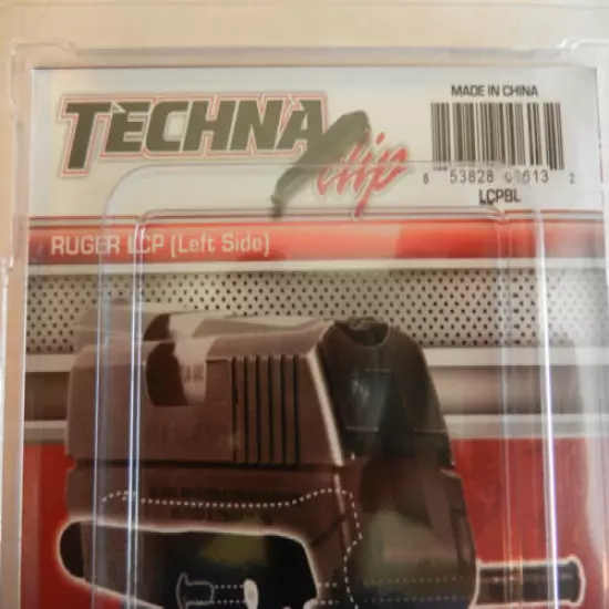 Techna Clip, Technaclip; Fits Ruger LCP; LEFT SIDE ONLY!!!; LCP-BL