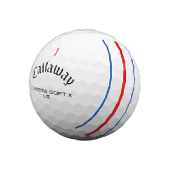 Callaway Chrome Soft X LS Triple Track AAAA Near Mint 50 Used Golf Balls 4A