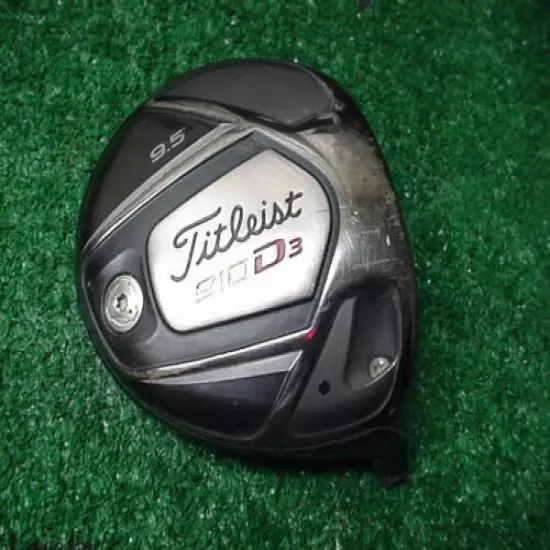 Titleist 910 D3 9.5 degree Driver Head Only & Screw