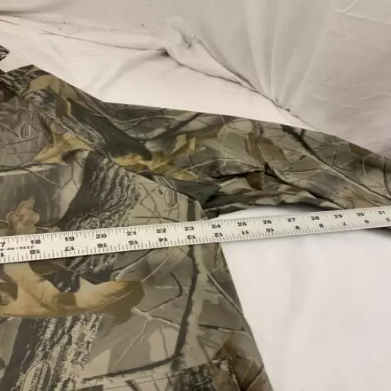 Stearns DryWear Camo Waterproof Jacket M Brown Real Tree Polyvinyl YGI Q2-175