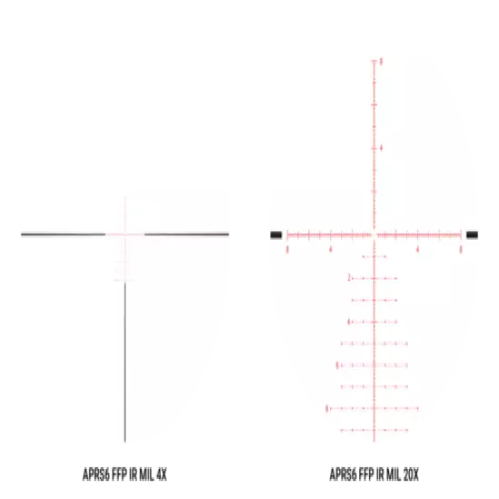 Athlon Optics Scope Helos BTR GEN2 4-20x50 APRS6 FFP IR MIL Reticle 214109