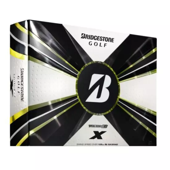 Bridgestone Tour B X 2022 Golf Balls-Dozen 12pk