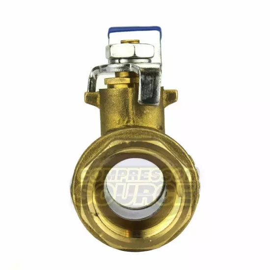 1/2" Female NPT Brass Ball Shut Off Valve Water Air Fluid 600 PSI WOG Full Port