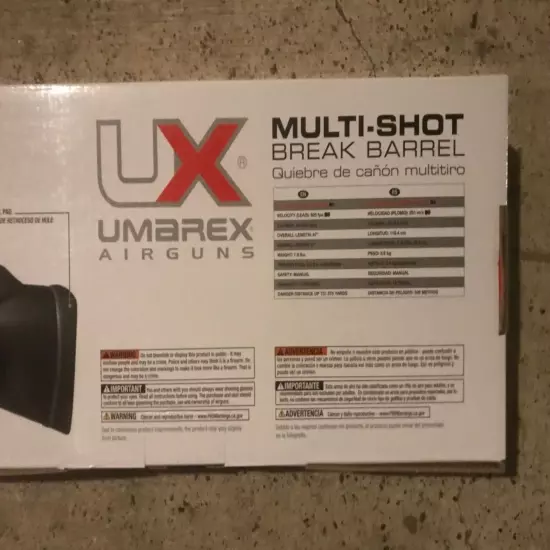 Umarex Emerge .22 Caliber 12-Shot Air Rifle w/4x32mm Scope, 800 FPS - 2251386