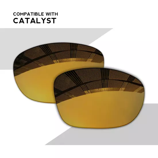 Wholesale POLARIZED Replacement Lenses for-Oakley Catalyst OO9272 Sunglasses