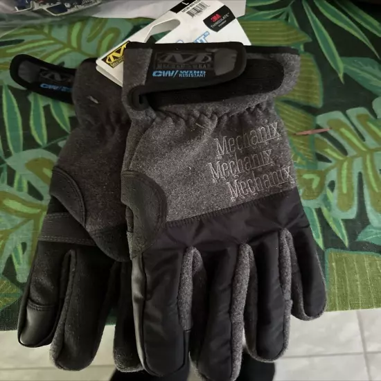 Mechanix Wear MCW-WR-010 Large Cold Weather Wind Resistant Gloves. (1 Pair) New!