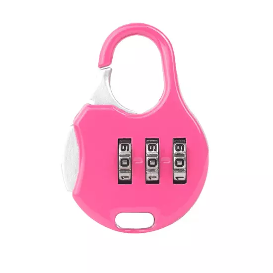 1Pcs Security Padlock Luggage Lock Travel Combination Suitcase Padlock Reset