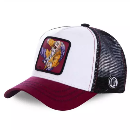 Anime Manga Dragon Ball Z Cartoon Mesh Snapback Trucker Fisher Baseball Cap Hat