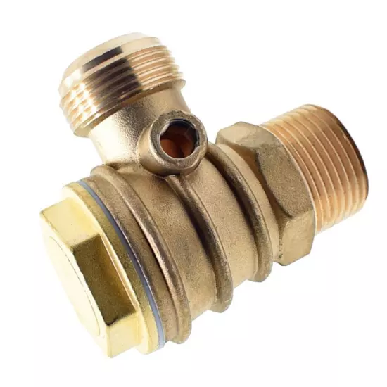 Copper Male Thread Check Valve Connector Tool Reliable For Air Compressors