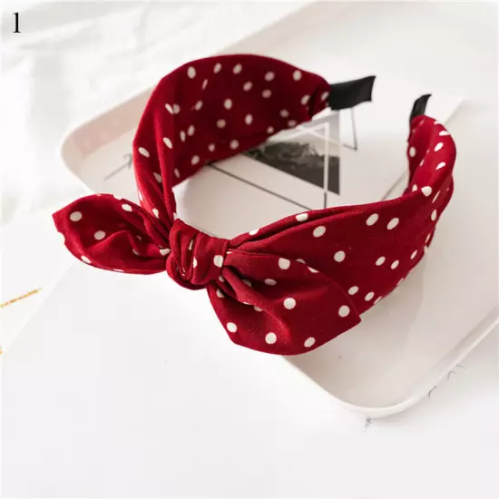 Women Headband Boho Floral Alice Band Fashion Twist Knot Headbands Soft Hairband