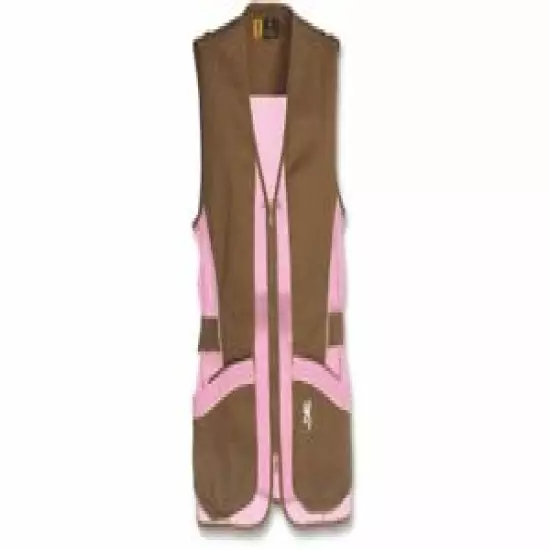 Browning Lady Sporter II Mesh Shooting Trap Vest - Brown / Pink