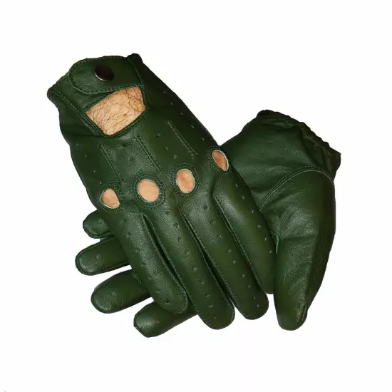 Genuine Leather Driving Gloves 