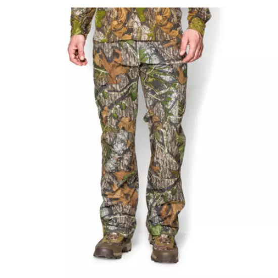 Under Armour UA Hunting MOSSY OAK Camo Cargo Field Pants 1238327 SZ 42 / 32 New