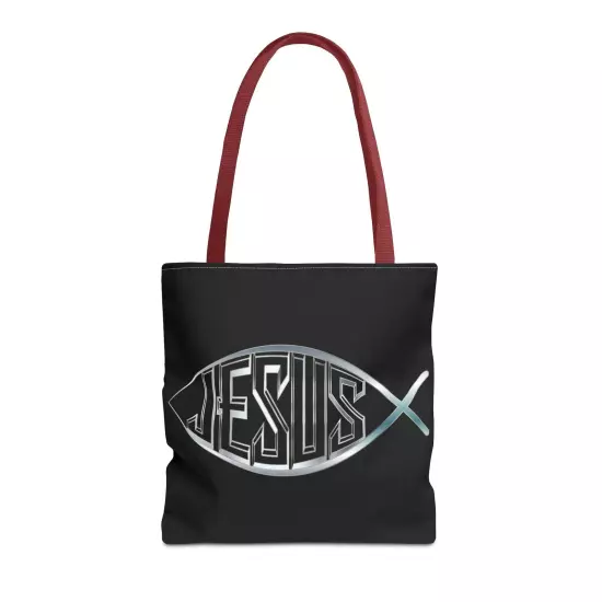 Tote Bag (AOP) - Jesus Fish