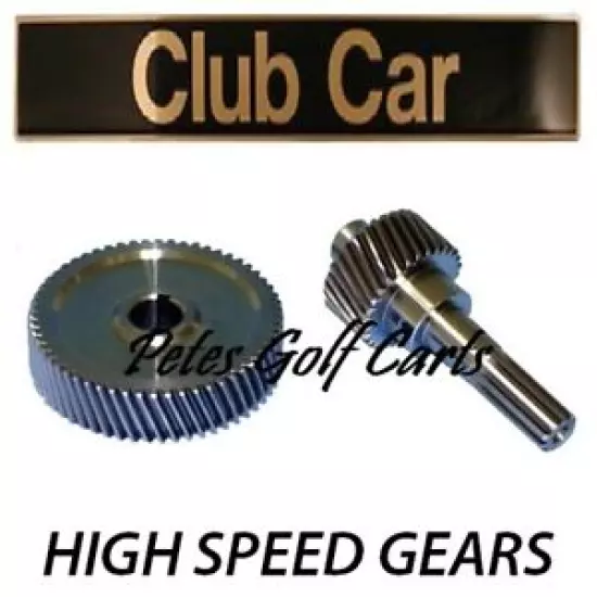 High Speed Gears Club Car Gas Golf Carts 1988 thru 1996 Made In The USA