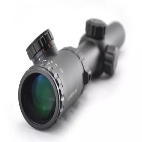 Visionking 1.25-5x26 Rifle scope IR Hunting 30 mm three-pin German#1 Reticle 223