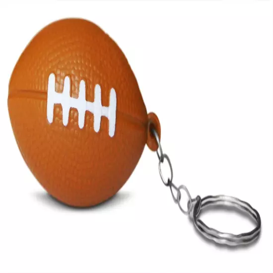 6 Pack Sports Ball Keychains for Kids Party Favors & School Carnival Prizes I...