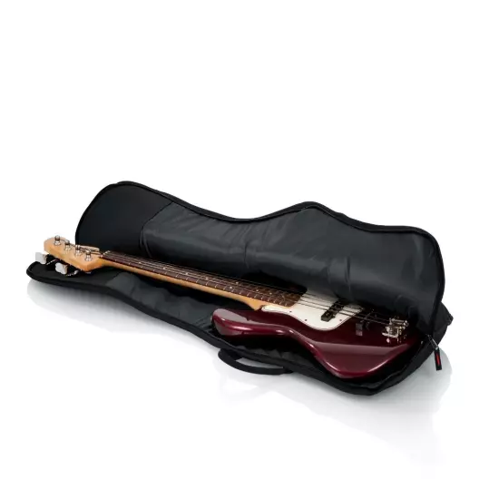 Gator Cases Gig Bag for Electric Bass Guitars (GBE-BASS); Black