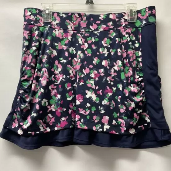 Women’s Size Large PGA Tour Floral Ruffle Golf Skort