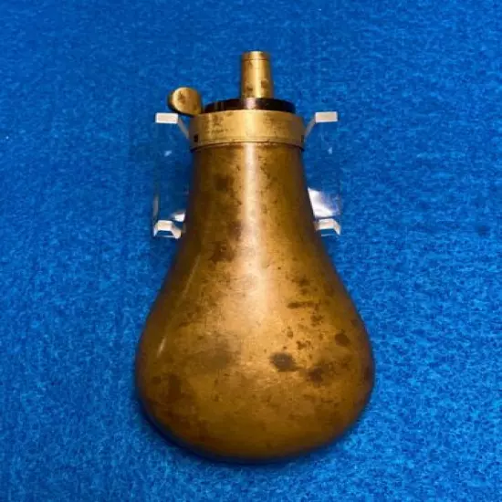 Civil War Era Plain Pocket Powder Flask