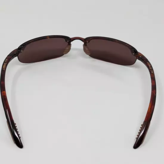 MAUI JIM MJ-407-10 Japan Rootbeer Brown Tortoise Wrap Sunglasses-64-17-130