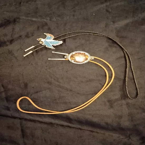 Vintage Bolo Ties Lot Of 2