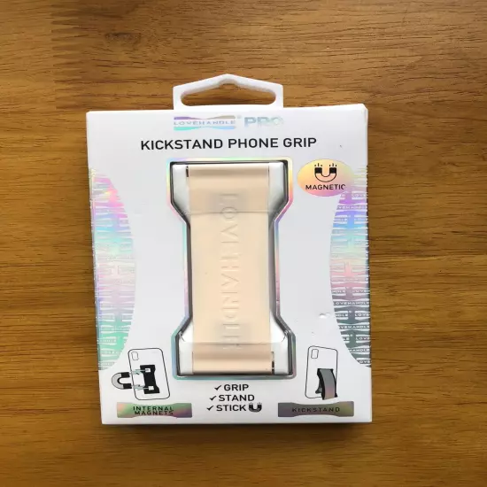 Lovehandle Pro Magnetic Phone Grip Fits All Phones - Vanilla Cream