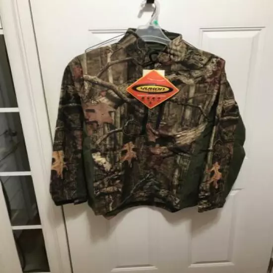 X-Large Yukon Gear Yukon Gear Fleece Pullover Mossy Oak Breakup 