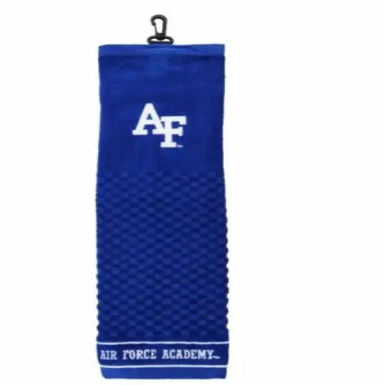 NCAA Embroidered Tri-fold Golf Towel - Air Force Falcons