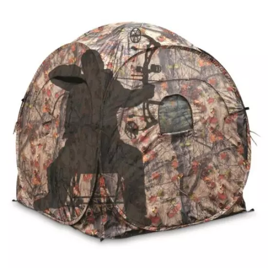 Hunting Ground Blind Camo Portable Foldable Pop Up 4-panel Spring Steel