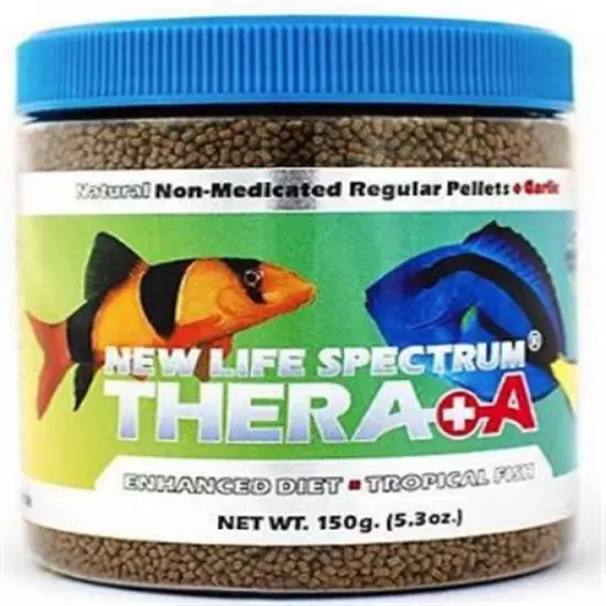 New Life Spectrum Thera+A Regular Pellet Sinking Pellet 150g Tropical Fish Food 