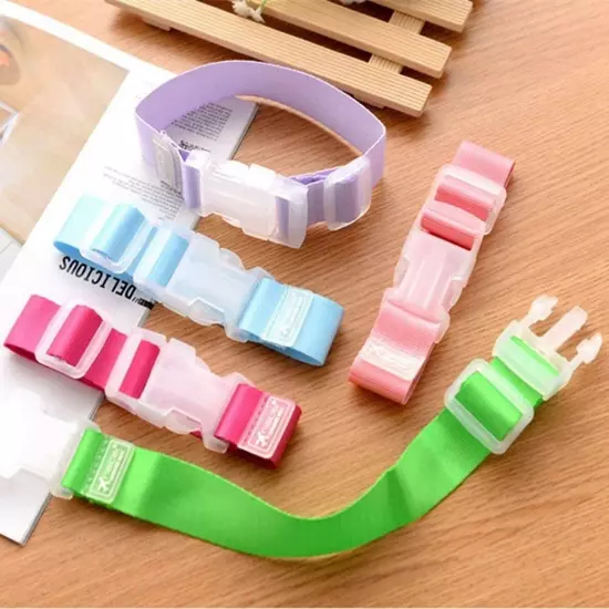 Plastic Luggage Carrying Clip Buckle Luggage Strap Suitcase Travel Accessories