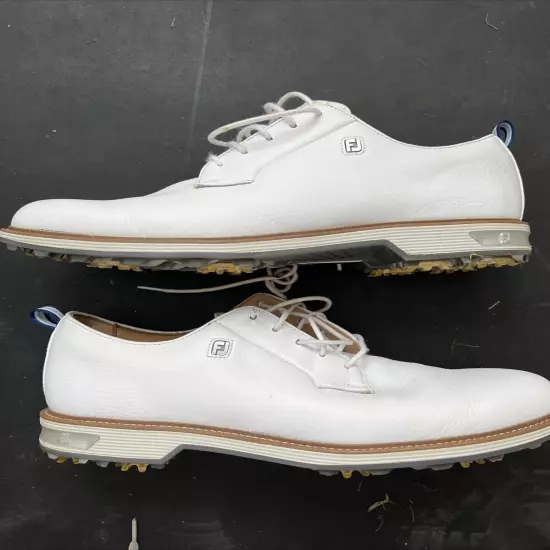 FootJoy Premiere Series "Field" Golf Shoes, White 10.5 N