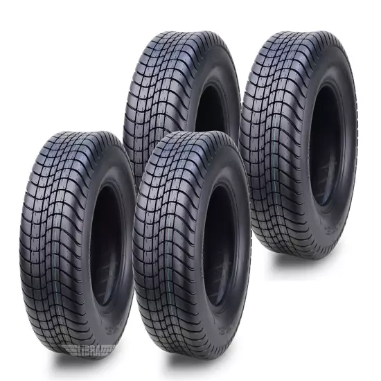 WANDA 215/35-14 Golf Cart ATV Tires 4 Ply 215/35x14 -Set 4 -14009