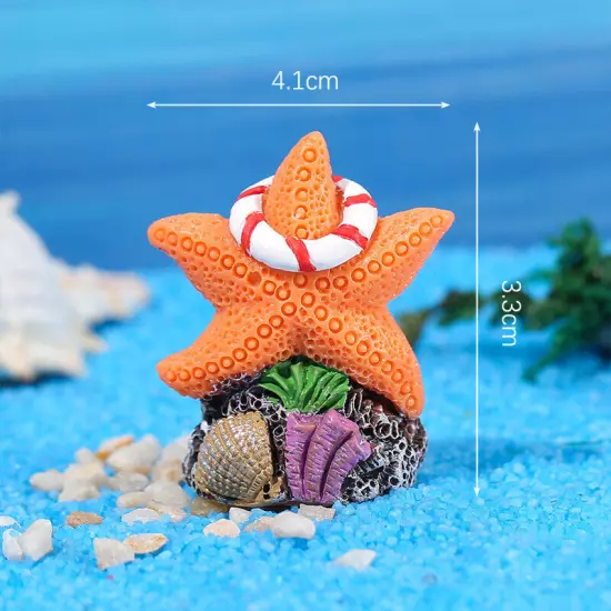 Mini Resin Simulated Coral Seaweed Aquarium Decoration Craft Micro Landscape