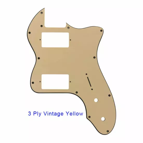  US Fender '72 Telecaster Thinline Guitar pickguard PAF HUmbucker Scratch Plate