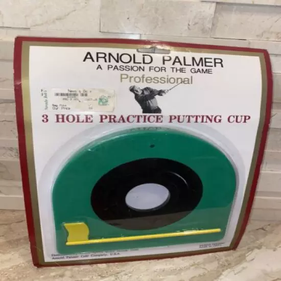 ARNOLD PALMER PROFESSIONAL 3 HOLE PRACTICE PUTTING CUP