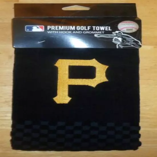 Pittsburgh Pirates MLB Embroidered Tri-fold Towel - Golf 