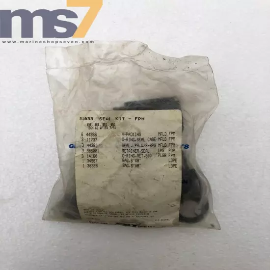 CAT PUMPS 31033 SEAL KIT - FPM 650,660,661,651