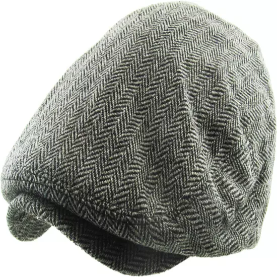 Mens Ivy Hat Golf Driving Ascot Winter Flat Cabbie Newsboy