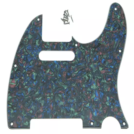 8 Hole Tele Style Guitar Pickguard Scratch Plate Fits Fender Telecaster