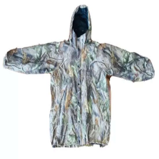 ROCKY HOODED ZIP UP HUNTING JACKET REALTREE Hardwoods CAMOUFLAGE SIZE 2XL