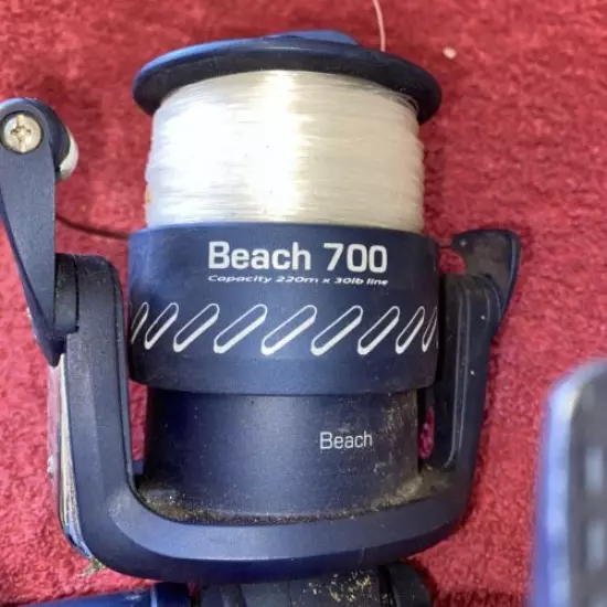 Crane Beach 700 Beach Caster Fishing Reel With Line.