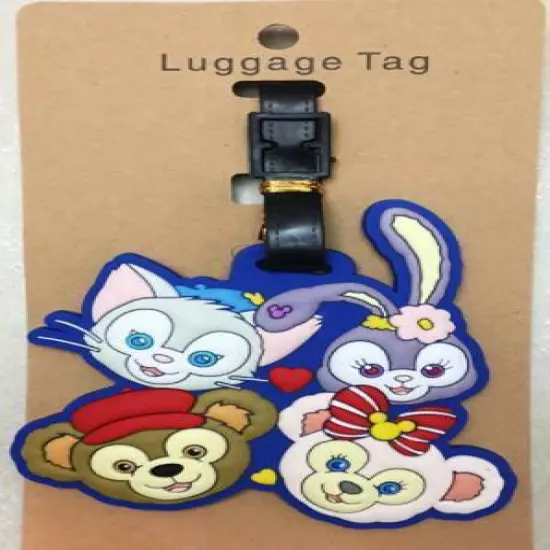 160 Styles New Disney Mickey Stitch PVC Baggage Backpack Suitcase Luggage Tags