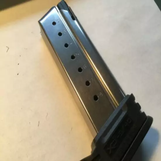 Factory Springfield Armory XDS 9mm 8 Round Mag Magazine W Extension Very Nice 