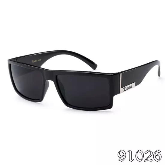 LOCS Hardcore Gangster Sunglasses Classic Lowrider Biker Cholo Designer Eyewear