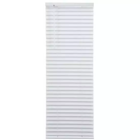 2 inch Faux Wood Blinds Window Horizontal Covering Cordless White Many Sizes