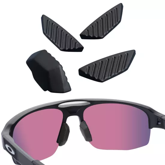 Replacement Silicon Nose Pads for-Oakley Mercenary OO9424 Sunglasses