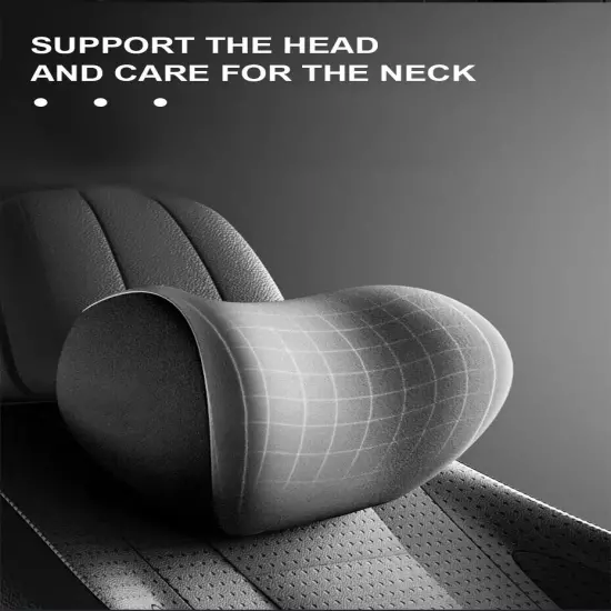 Car Headrest Pillows Universal Auto Waist Cushion Protector Head Neck Pillow