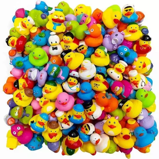 Rubber Ducks in Bulk,Assortment Duckies for Jeep Ducking Floater Duck Bath Toys